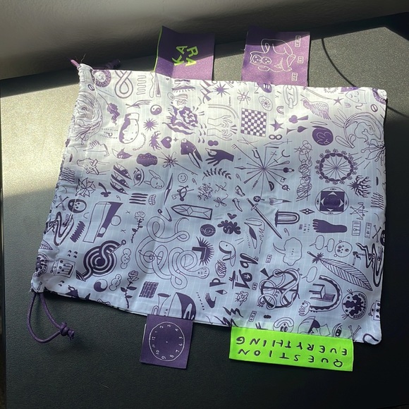 Kara Mesh armpit mini silver crystal bag - Picture 7 of 7